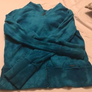 Super Cute Tye Dye Design Zip Up Jacket